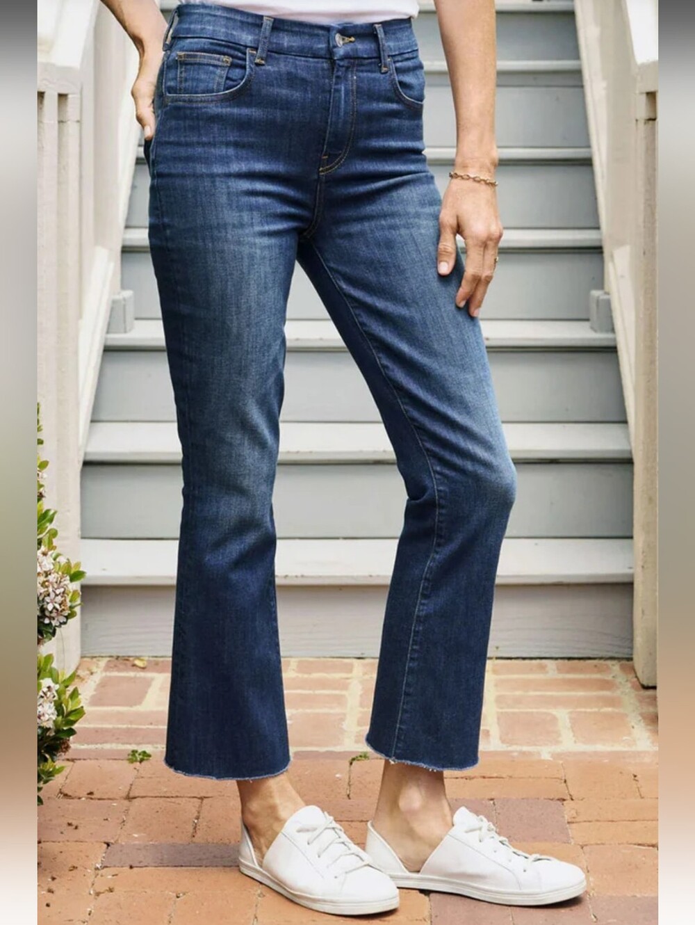 Frank & Eileen Killian Crop Flare Jeans 26"